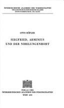Cover of: Siegfried, Arminius und der Nibelungenhort