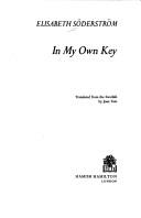 In my own key