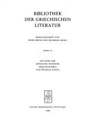 Cover of: Die griechisch erhaltenen Jeremiahomilien