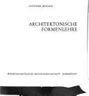 Cover of: Architektonische Formenlehre