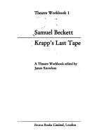 Samuel Beckett, Krapp's last tape : a theatre workbook