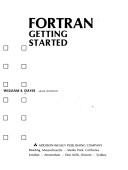 Cover of: FORTRAN, getting started