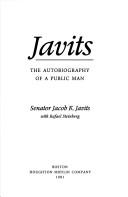 Cover of: Javits: the autobiography of a public man