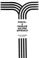 Cover of: Pascal: a problem solving approach
