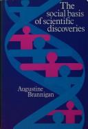 Cover of: social basis of scientific discoveries