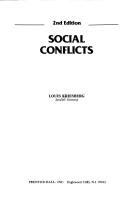 Cover of: Social conflicts