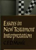 Essays in New Testament interpretation