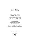 Progress of stories by Laura Riding