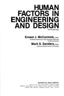 Human factors in engineering and design