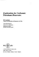 Cover of: Exploration for carbonate petroleum reservoirs