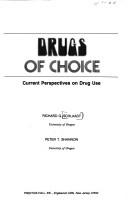Drugs of choice by Richard G. Schlaadt