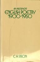 English poetry 1900-1950 : an assessment