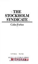Cover of: The Stockholm Syndicate
