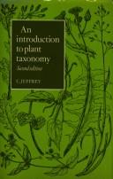 An introduction to plant taxonomy by Charles Jeffrey