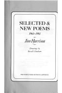 Cover of: Selected & new poems, 1961-1981 by Jim Harrison
