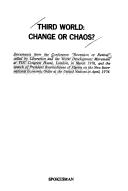 Third World, change or chaos? : documents from the Conference 