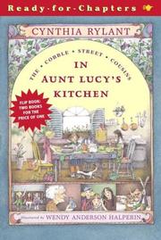 Cover of: In Aunt Lucy's Kitchen/A Little Shopping: The Cobble Street Cousins #1-2 (Cobble Street Cousins)