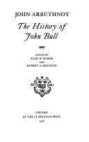 Cover of: The history of John Bull by John Arbuthnot