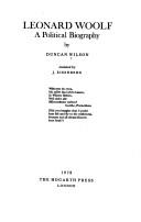 Leonard Woolf : a political biography