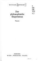 Cover of: Der philosophische Empirismus: Theorie.