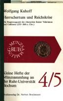 Cover of: Die Notmünzen Bochums und der bis 1975 eingemeindeten Orte