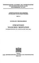 Cover of: Strukturen yogischer Meditation: Untersuchungen zur Spiritualität des Yoga
