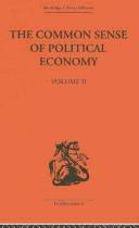 Cover of: J.R. McCulloch: a study in classical economics