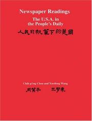 Cover of: Newspaper readings: the U.S.A. in the People's Daily
