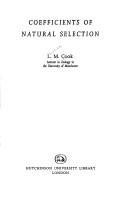 Coefficients of natural selection by Laurence Martin Cook