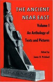 Cover of: The Ancient Near East by James Bennett Pritchard