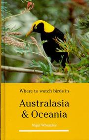 Cover of: Where to watch birds in Australasia and Oceania