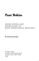Cover of: Planet medicine