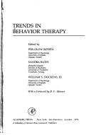 Trends in behaviour therapy