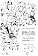 Cover of: Greene's biographical encyclopedia of composers