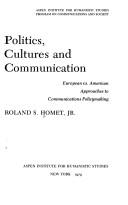 Politics, cultures and communication : European vs American approaches to communications policymaking