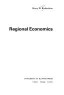 Cover of: Regionaleconomics