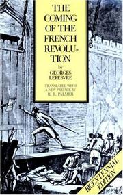 Cover of: The Coming of the French Revolution