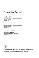 Cover of: Computer security by David K. Hsiao
