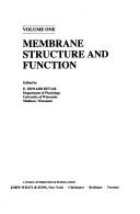 Membrane structure and function