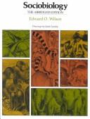 Sociobiology by Edward Osborne Wilson