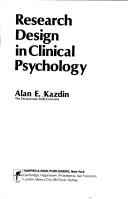 Research design in clinical psychology