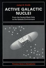 Cover of: Active galactic nuclei by Julian Henry Krolik