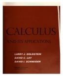 Calculus and its applications