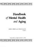 Handbook of mental health and aging