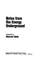 Cover of: Notes from the energy underground