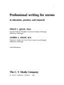 Professional writing for nurses : in education, practice and research