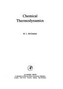 Chemical thermodynamics