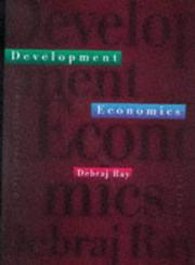 Cover of: Development economics by Debraj Ray