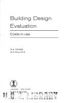 Cover of: Building design evaluation: costs-in-use