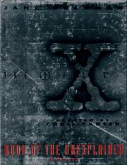 Cover of: The X Files Book of the Unexplained, Vol 2
